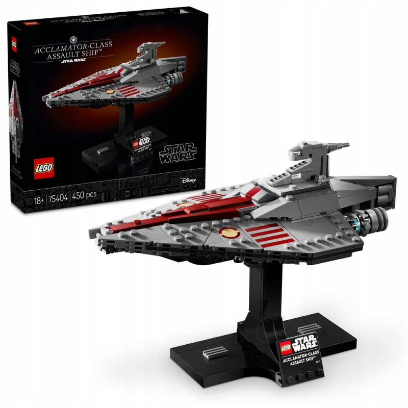 Lego Star Wars 75404 Útočná loď třídy Acclamator