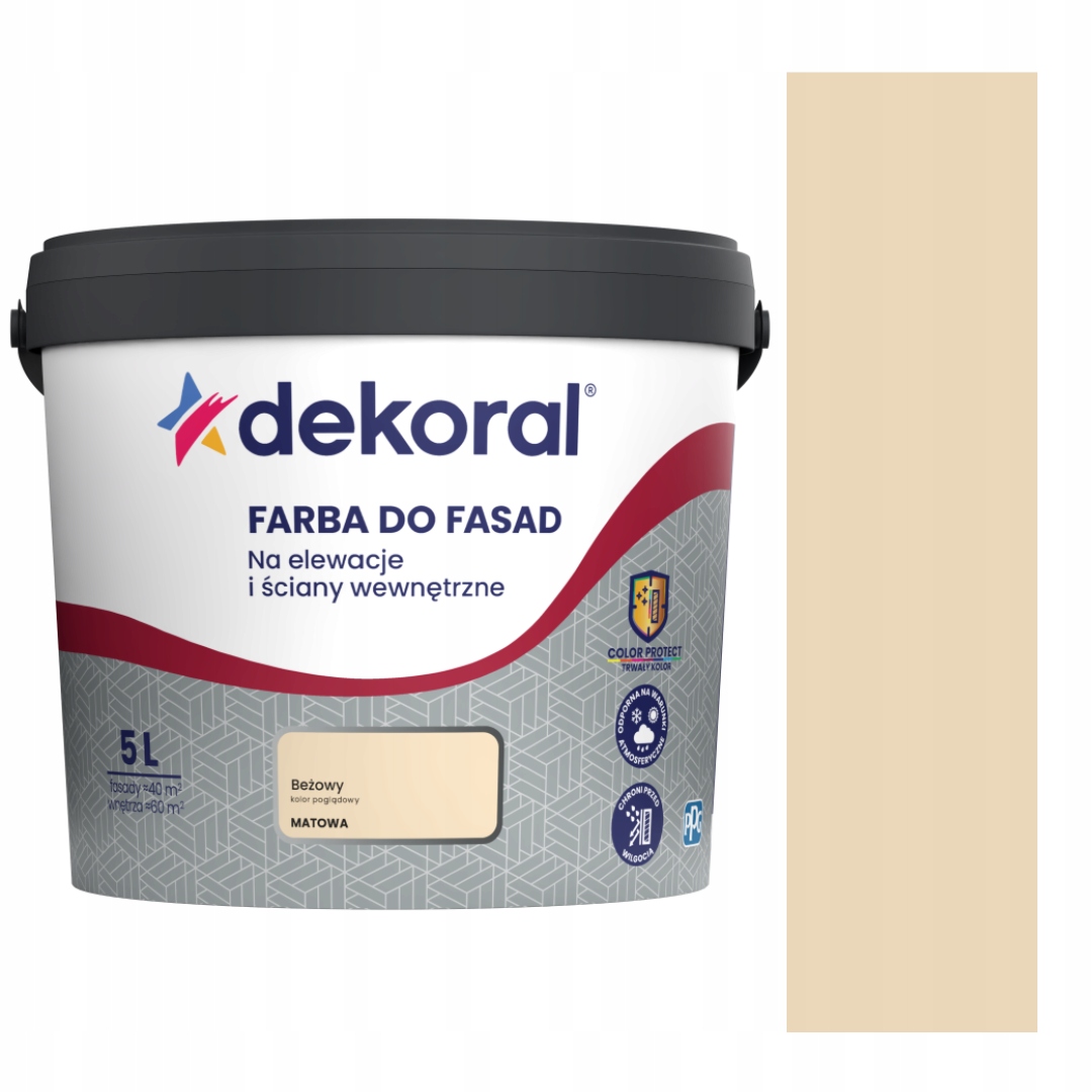 Dekoral Polinit Barva Barva 5L Béžová