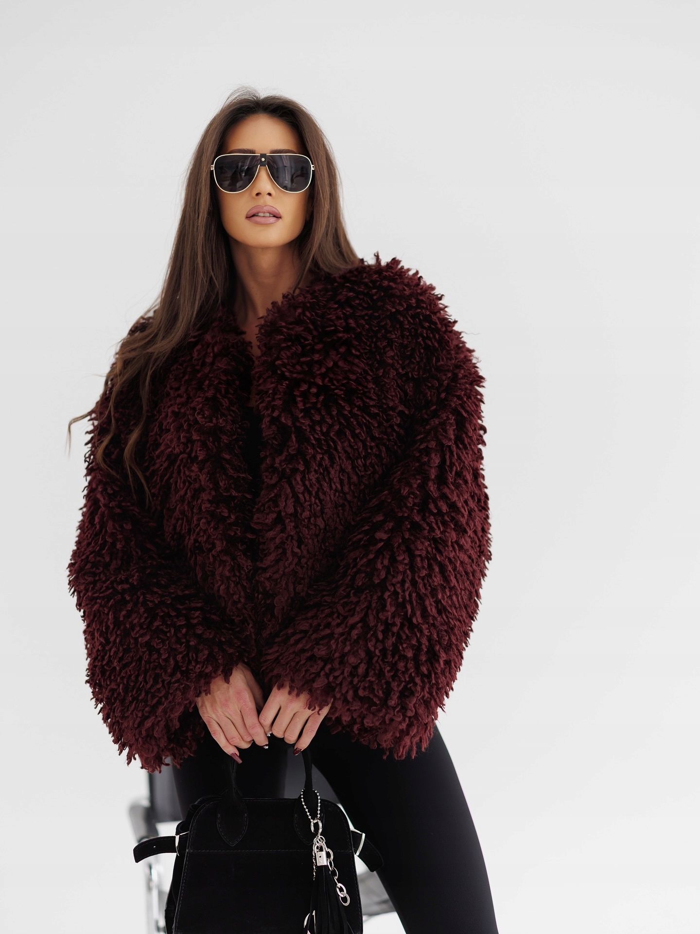 krátký eko kožíšek By O La La 40 L