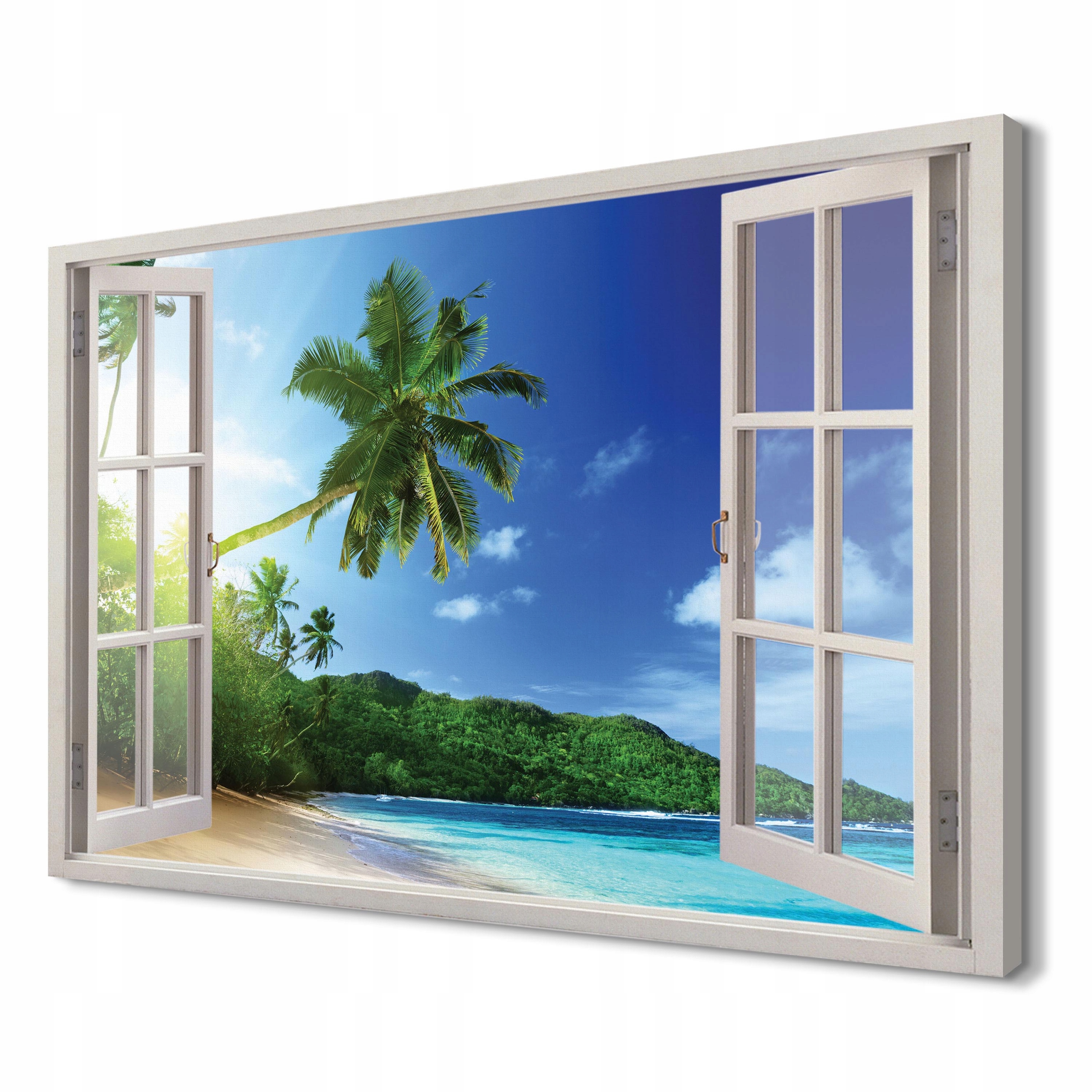 

Plaża na Seszelach Canvas obrazy drukowane 120x80