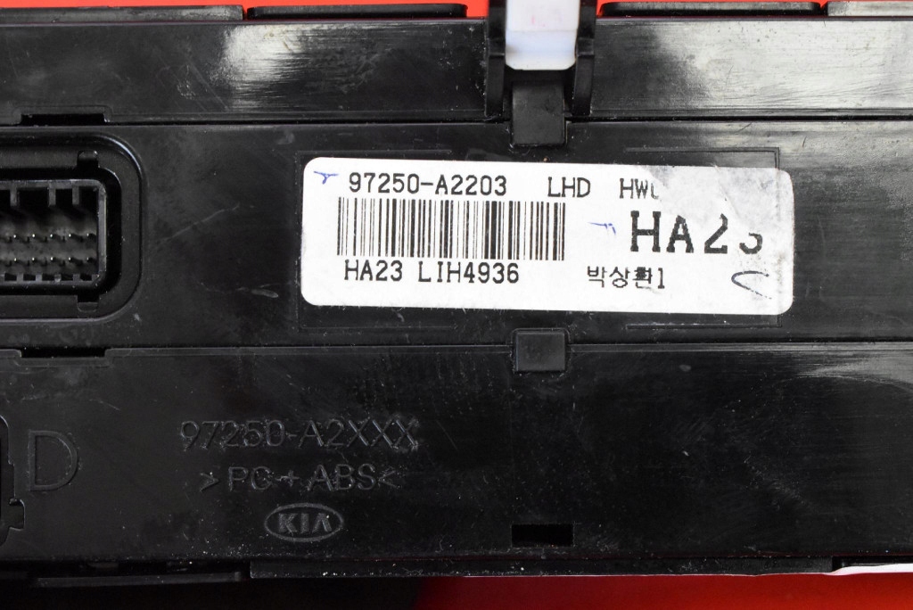 control panel air conditioning devices KLIMY 97250-A2203 KIA CEED 2 II LIFT 15-18