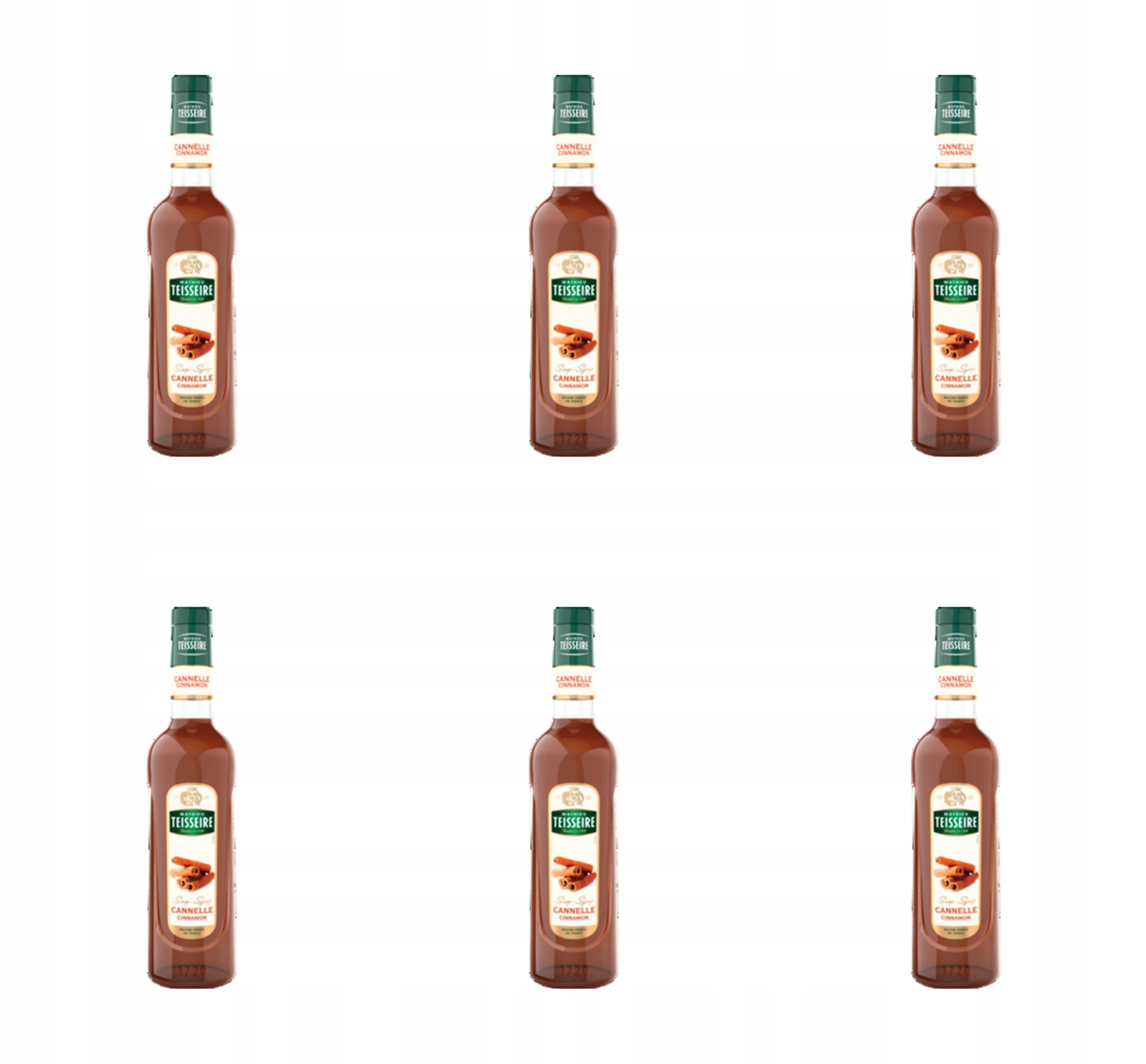 Mathieu Teisseire Sirup s příchutí skořice 0,7 L X6