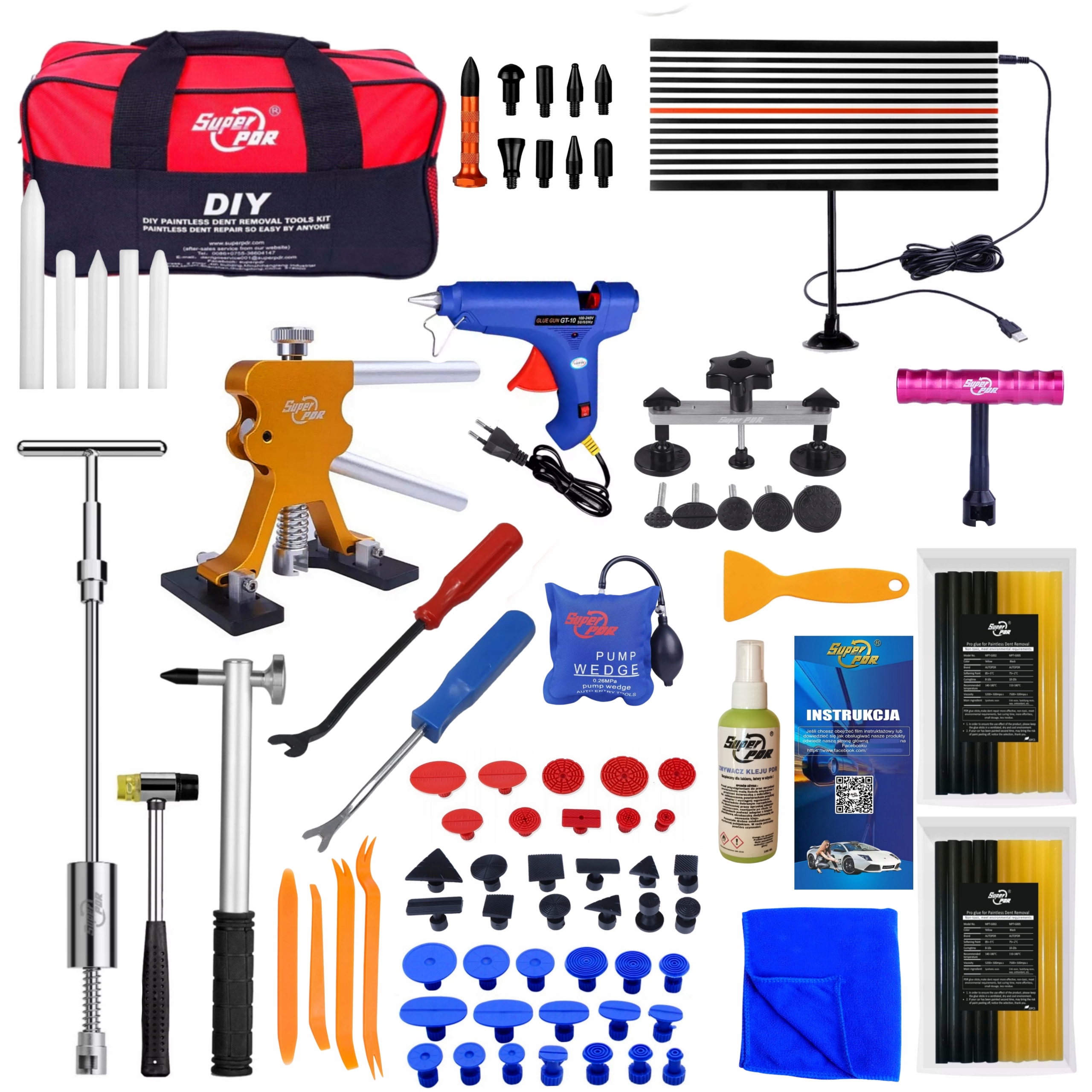 PDR puller комплект лом молоток