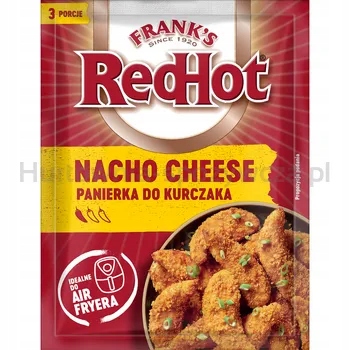 Frank's RedHot Nacho cheese Obalovací směs na kuře 70 g