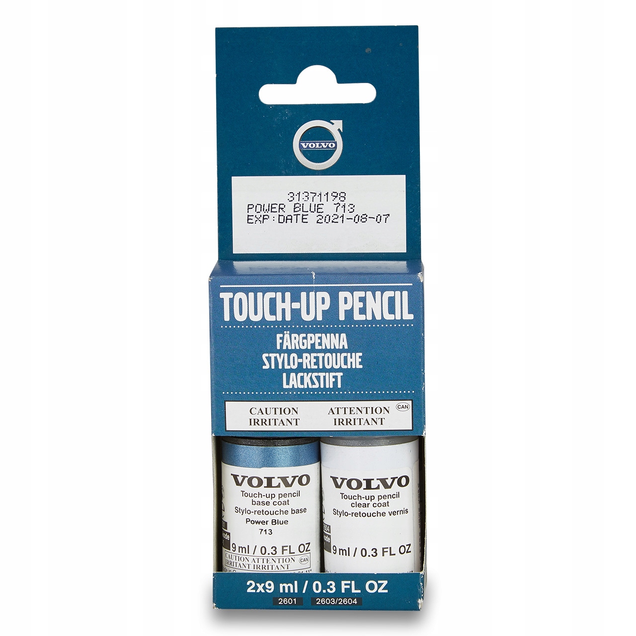 VOLVO lakier sztyft mazak zaprawka Power Blue 713 Producent Volvo OE
