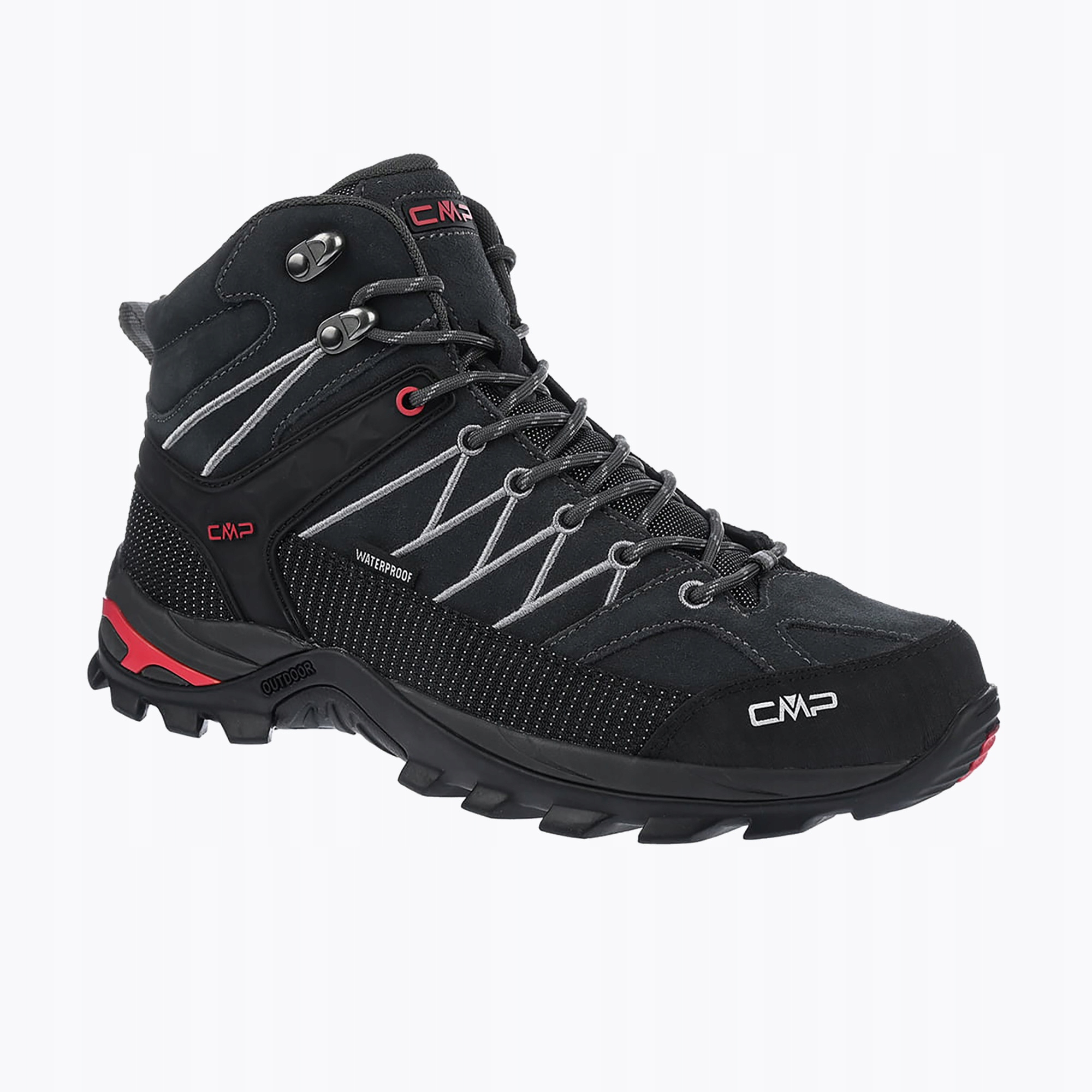 Buty trekkingowe męskie Cmp Rigel Mid Wp titanio/ferrari 41 Eu