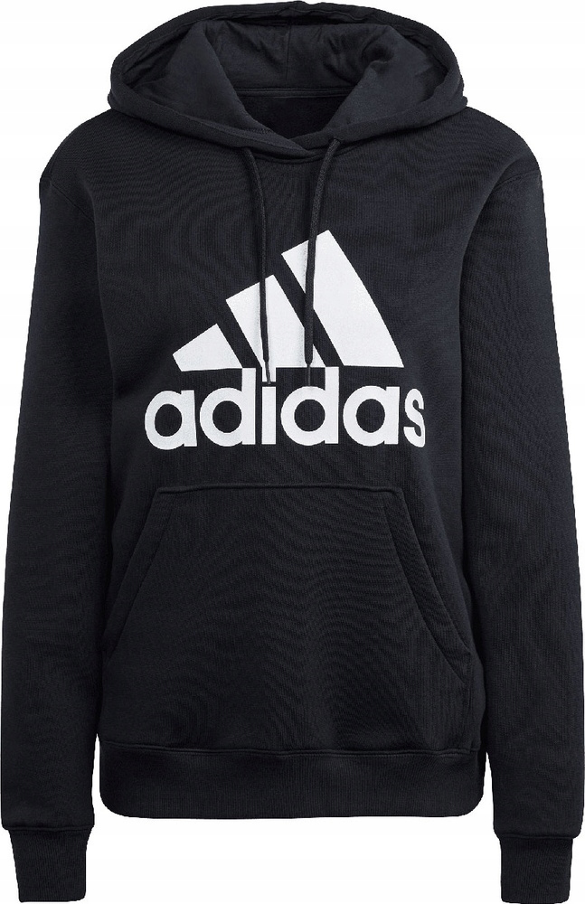 Mikina Adidas Flísová Mikina S Velkým Logem Regular Černá HZ2984 r L