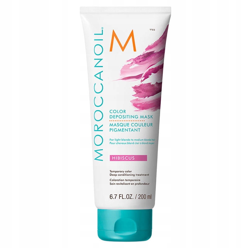 Moroccanoil ColorDepositingMask barvící maska na vlasy Hibiskus 200 Ml
