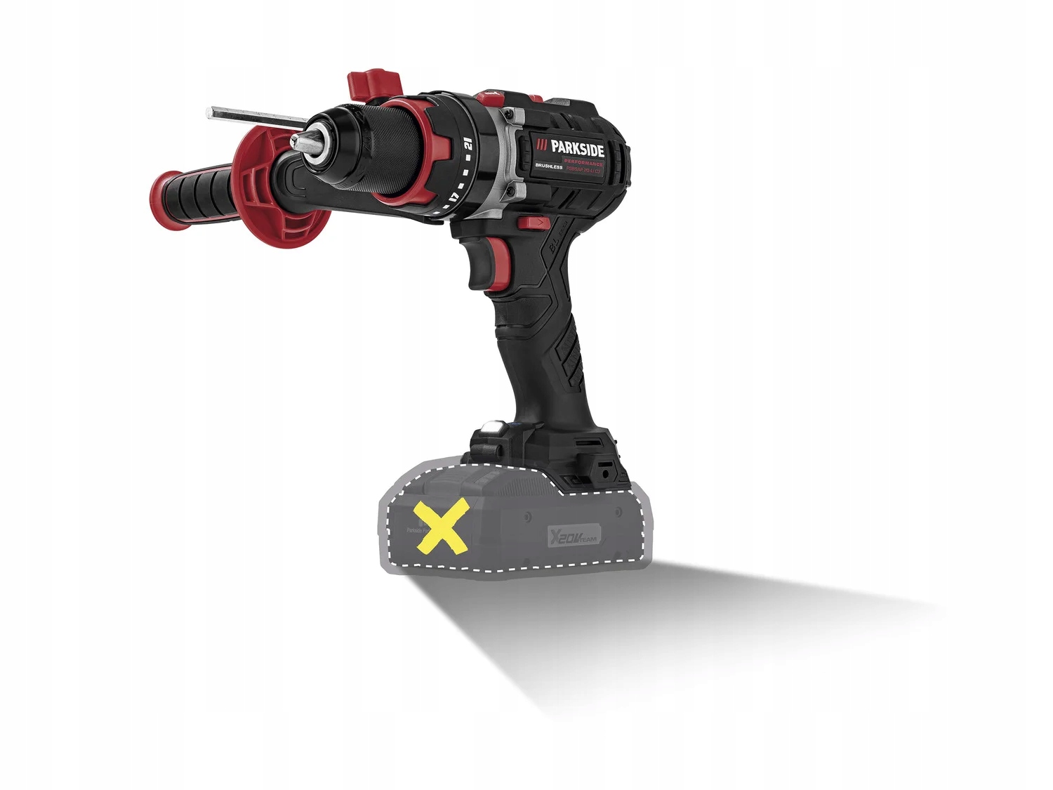 Wiertarko Wkrętarka akumulatorowa udarowa Psbsap 20-Li Parkside