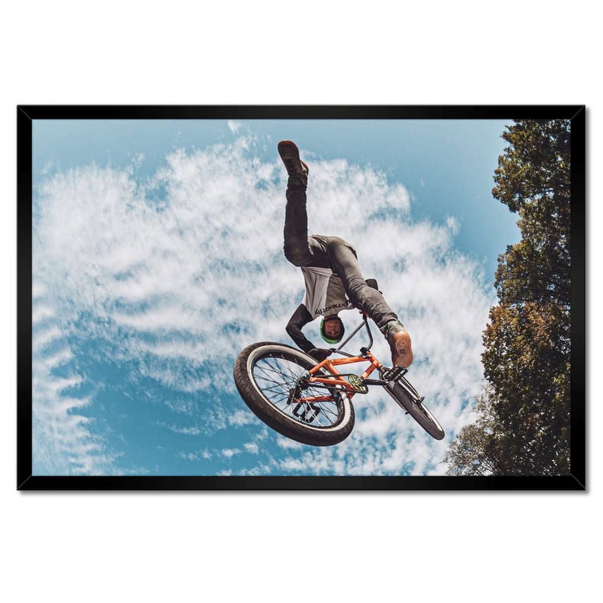 Plakáty v rámu 60x40 Bmx Sport výkonnostní skoky