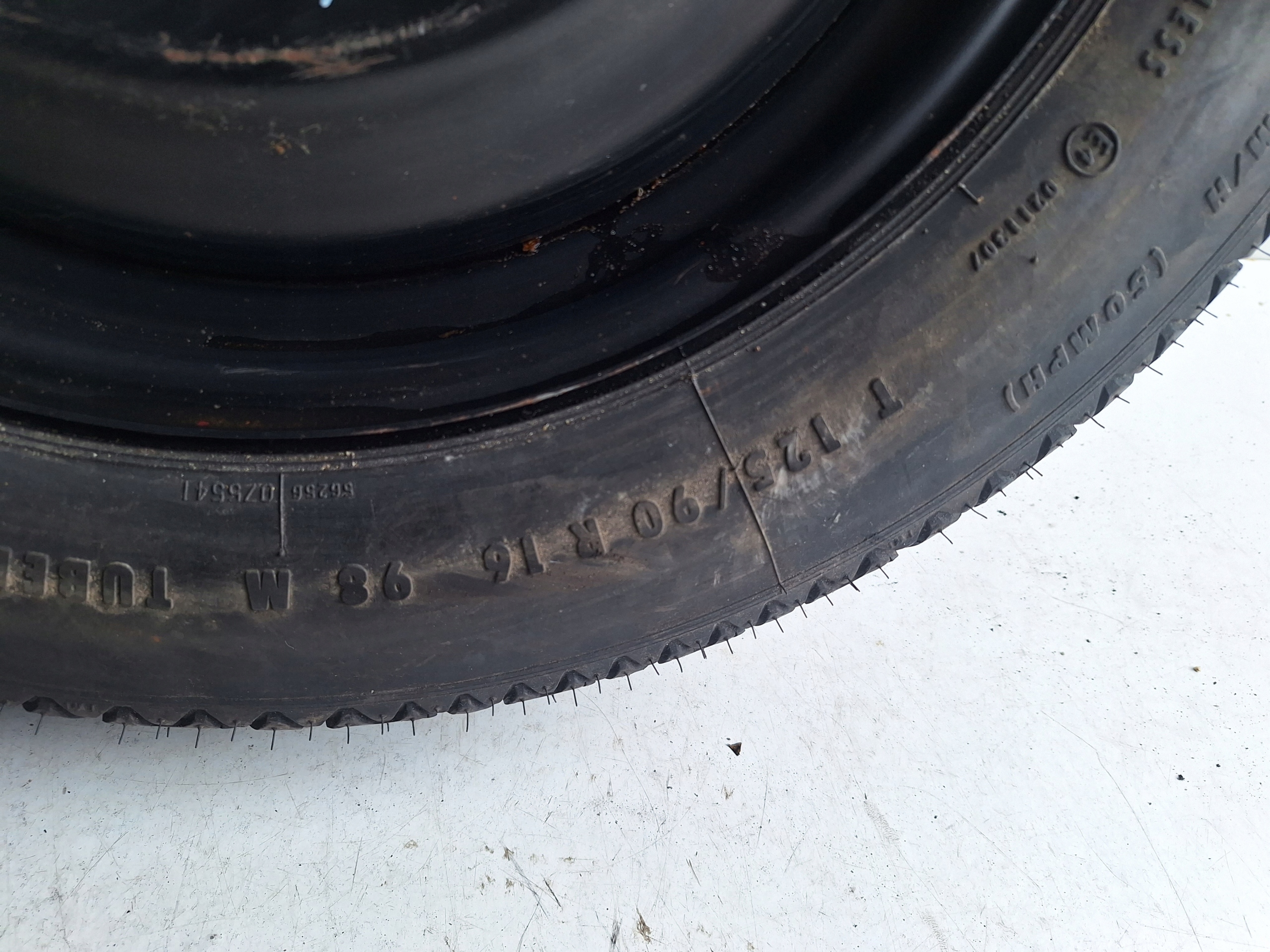 FORD 5X108 wheel spare 125/90 R16