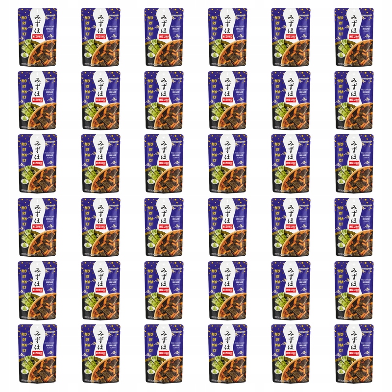 Mizuho rýžové snaky norimaki wasabi 55 g X36
