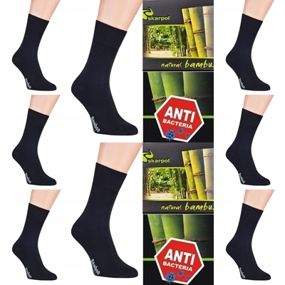 Ponožky Pánské Bambusové Skarpol Velikost 45-47