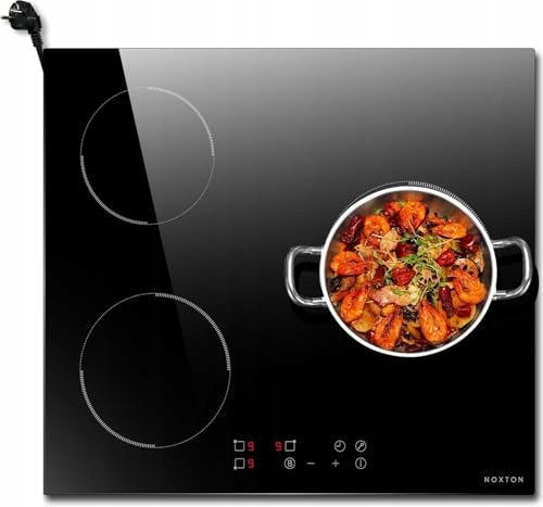 Noxton płyta indukcyjna 3 strefy, 9 poziomów mocy, 3500W