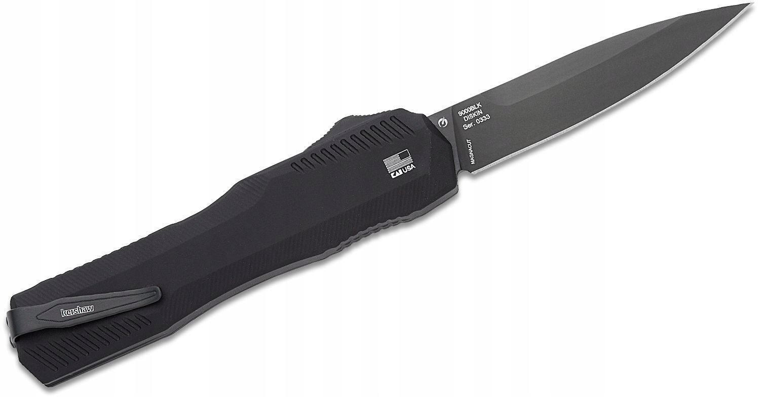 K-9000BLK Kershaw Livewire Alum Blk/magnacut Blk
