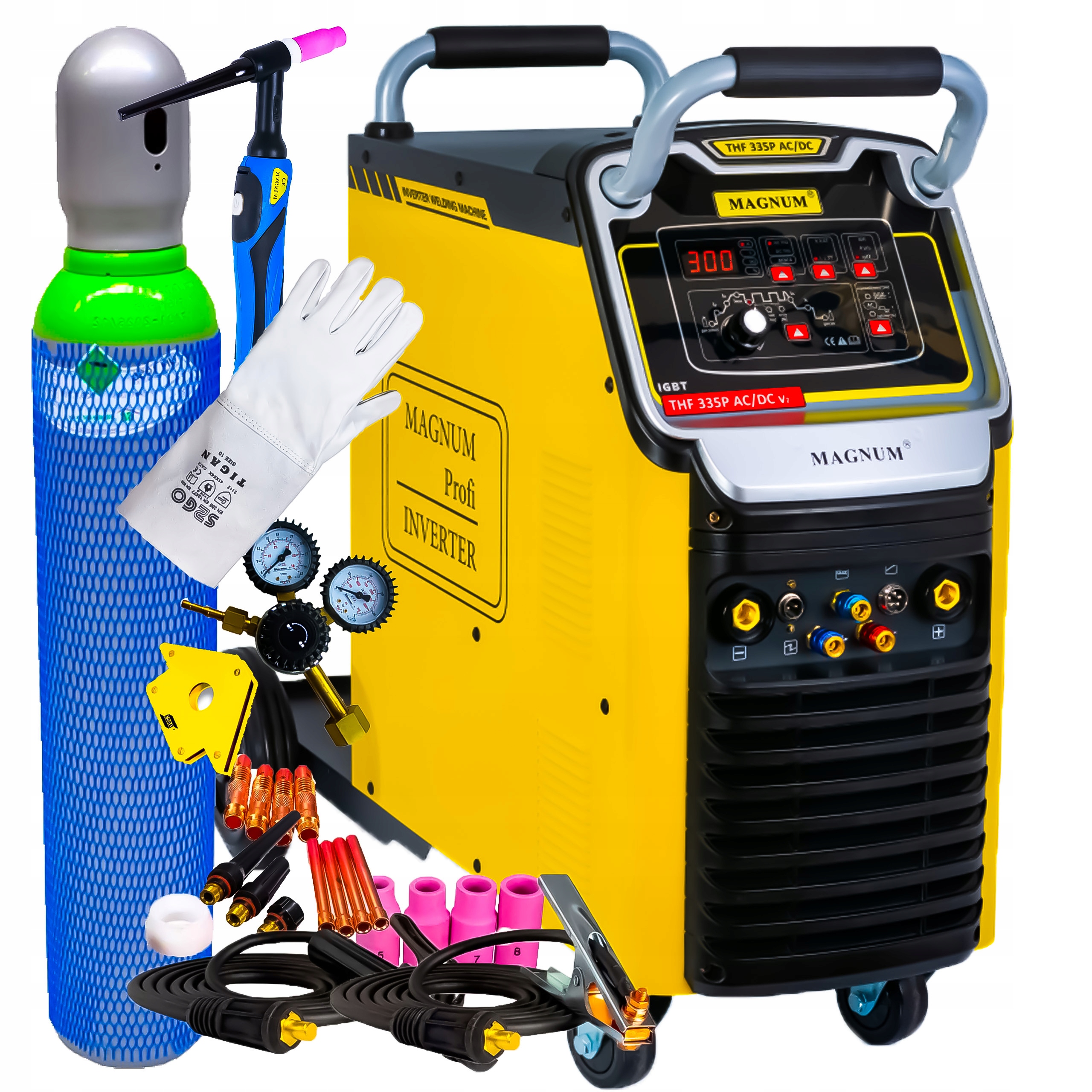 Spawarka inwertorowa Magnum Tig Thf 335PULS Ac/dc
