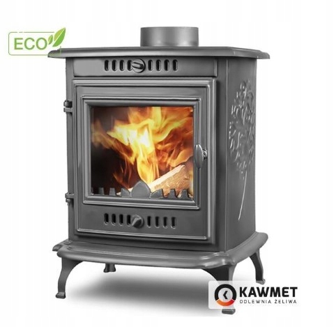 Piec wolnostojący KAWMET P10 (6,8 kW) ECO żeliwo