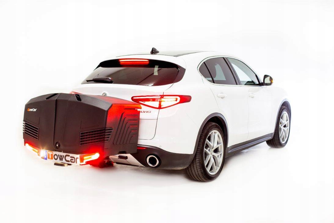 Багажная коробка чемодан на крючок TOWBOX V3 LED 400 литров