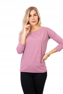

Bluzka Damska Bawełniana Klasyczna Casual ciemny r