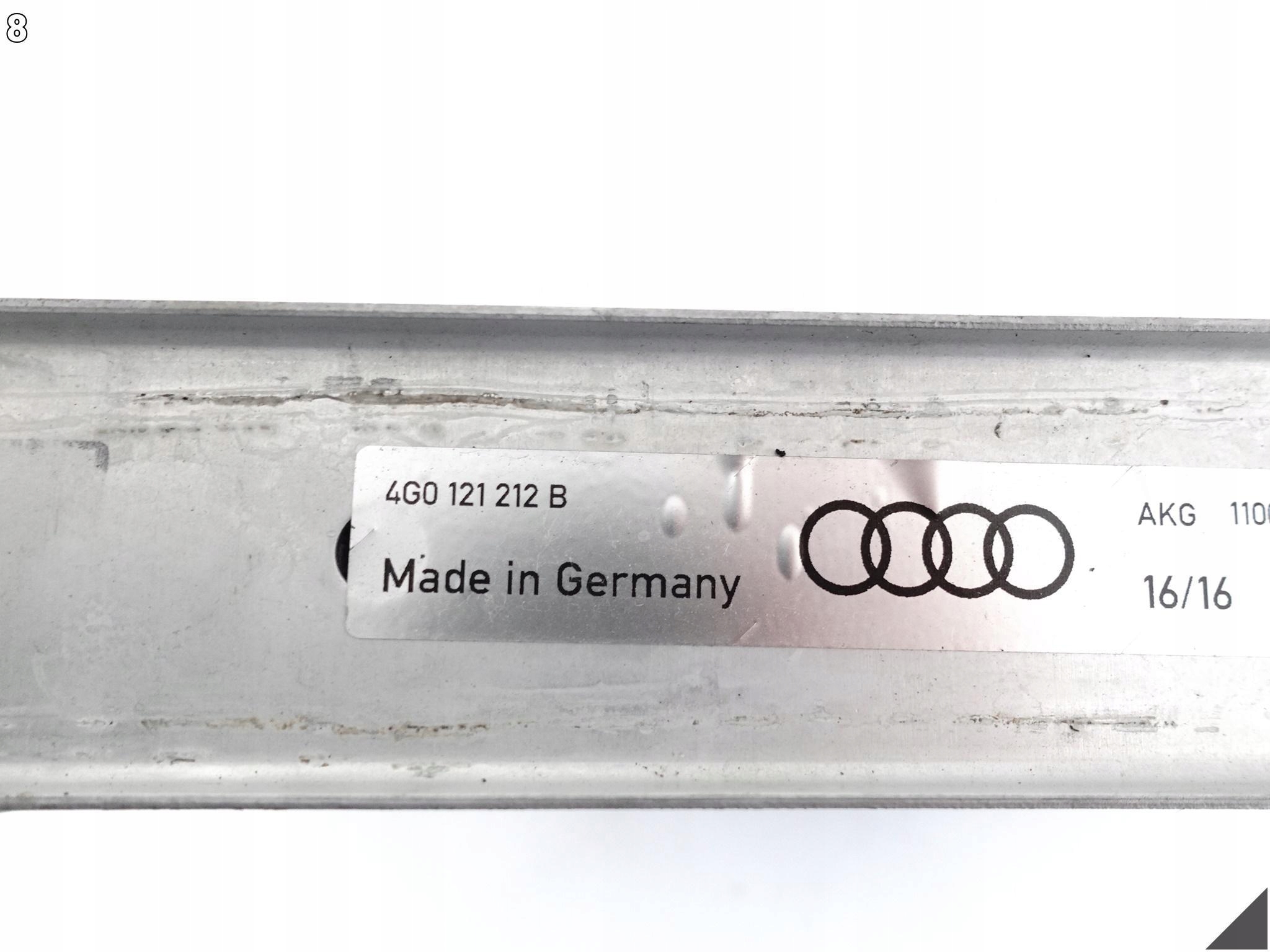 AUDI RS7 4G8 RS6 4G0 C7 14-18 water cooler right front 4.0 TFSI + bracket