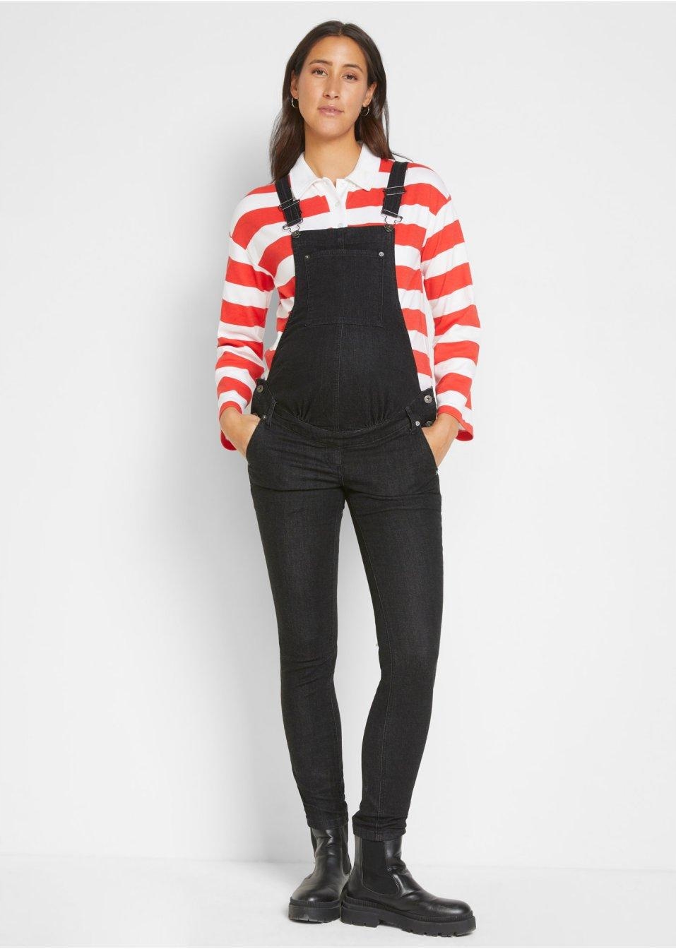 CIĄŻOWE SPODNIE JEANSOWE Bonprix _ZT 50 Marka Bonprix