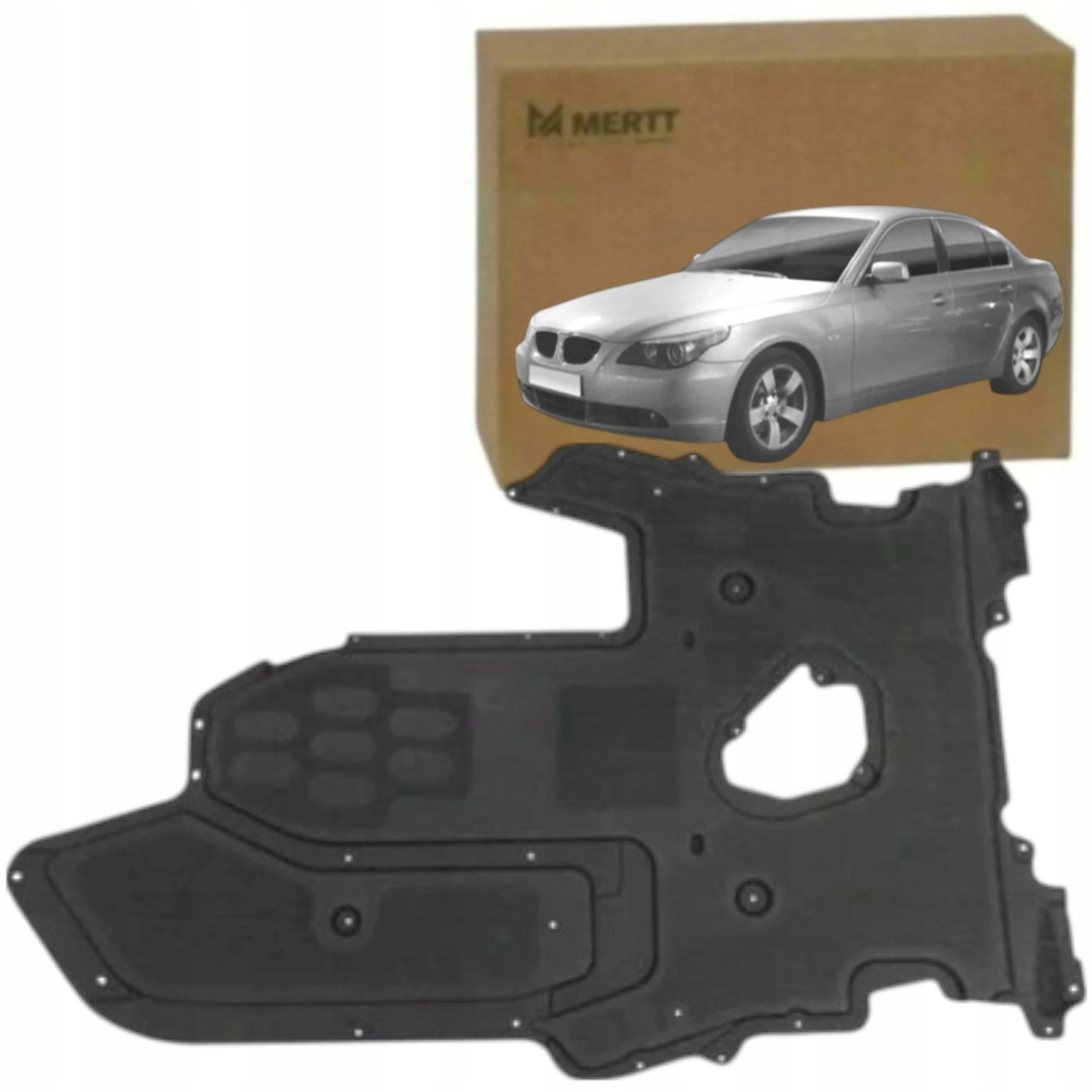 Bmw Řada 5 E60 2003-2010 – Látkový Kryt Převodovky 51717033748