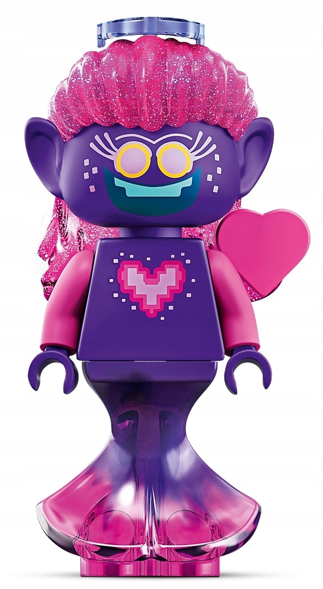 klocki LEGO TROLLS głośniki IMPREZA TECHNO dyskoteka 2 mini FIGURKI Marka LEGO