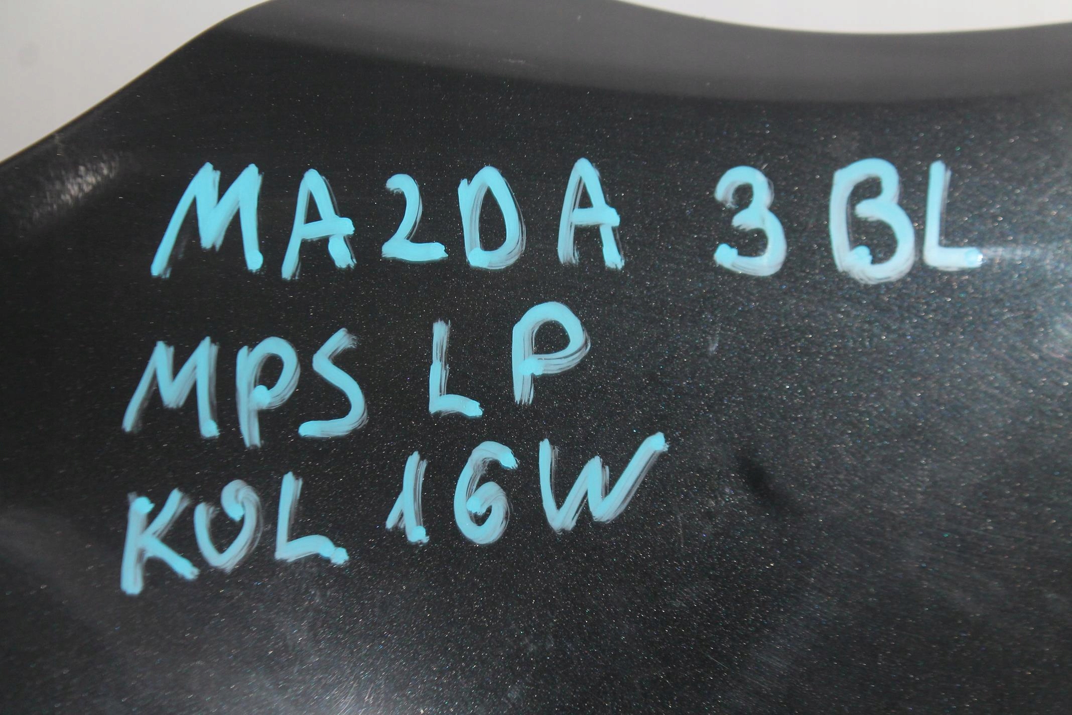 fender left front left front MAZDA 3 MPS II BL 2.3T colour 16W