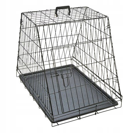 Levně Skládací klec pro zvířata 76 x 53 x 60 cm