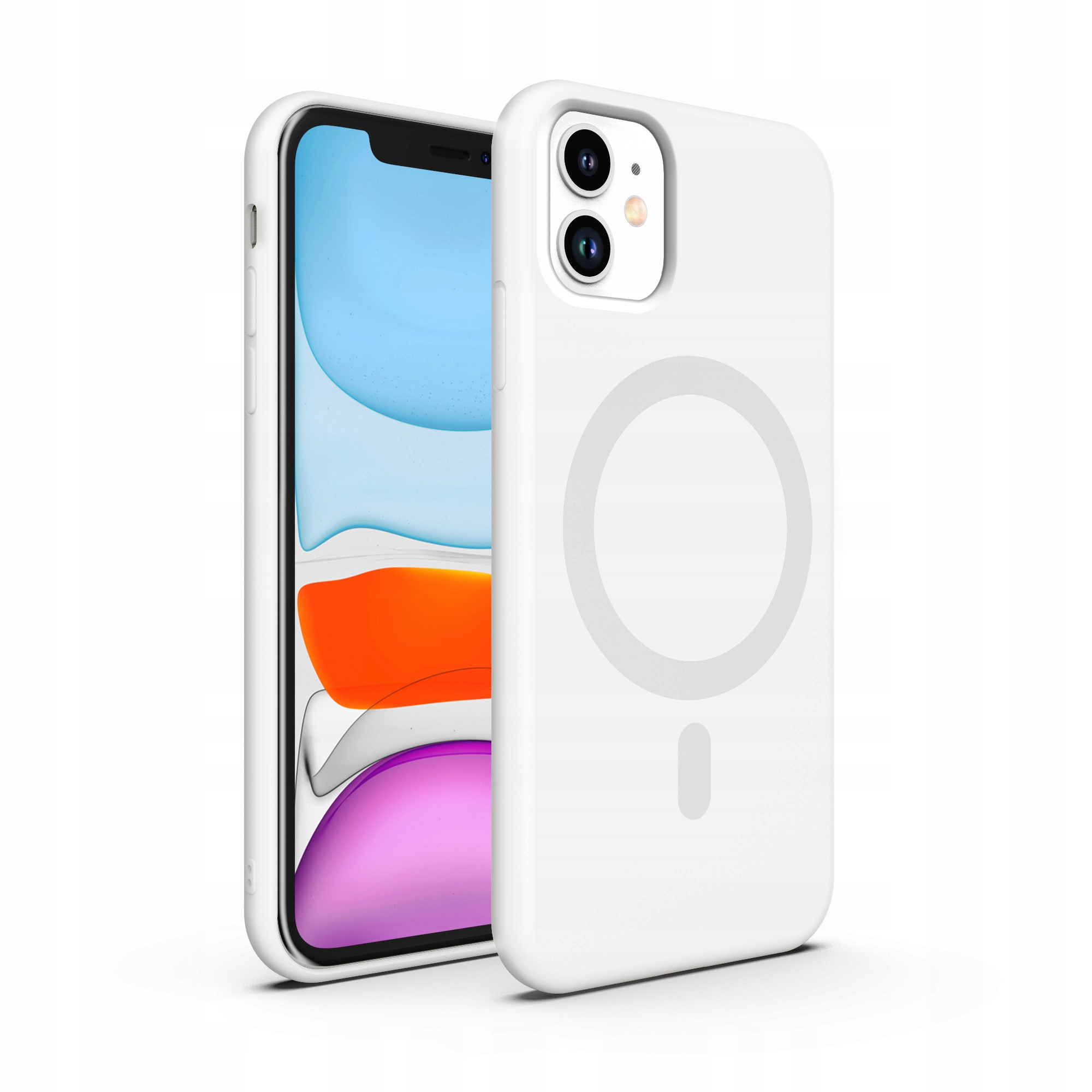 ETUI PREMIUM SILICONE MAGSAFE DO IPHONE 11