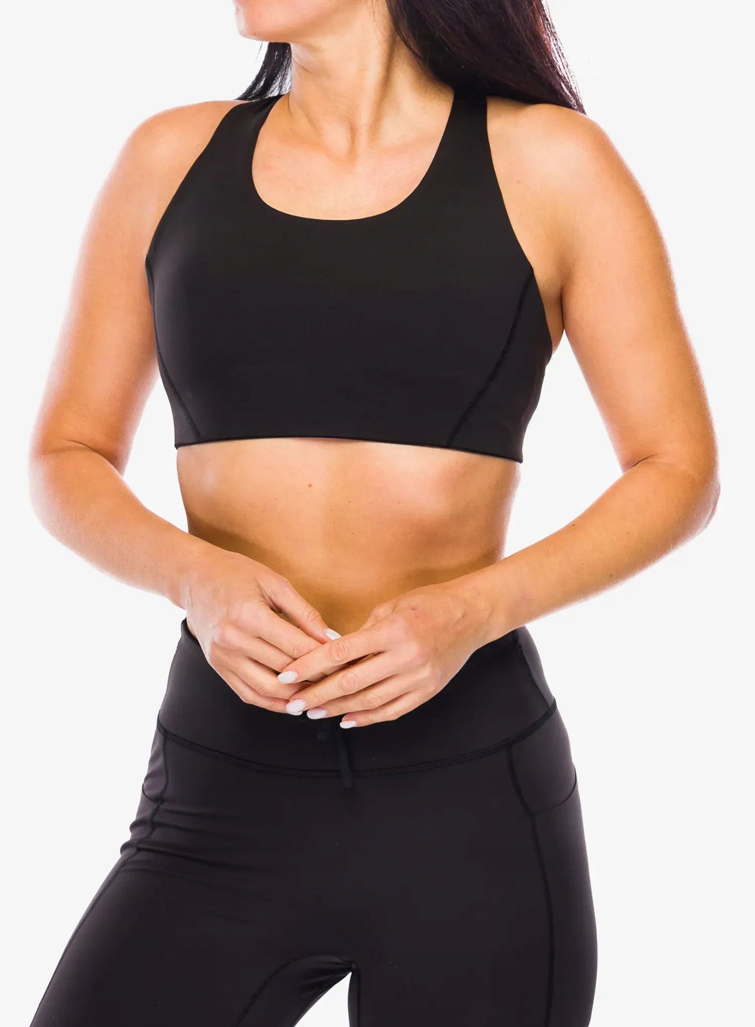 Stanik sportowy Patagonia Shadowlite Mid Impact Adjustable Bra black Xs