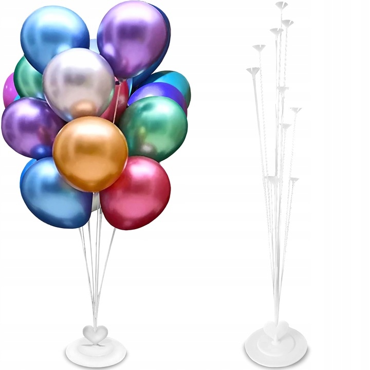 

Stojak na balony 11 balonów 108 cm