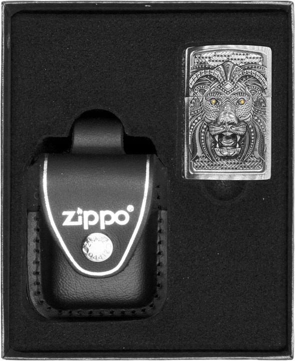 Zestaw ZIPPO Zapalniczka ART LION prezentowy*nr3