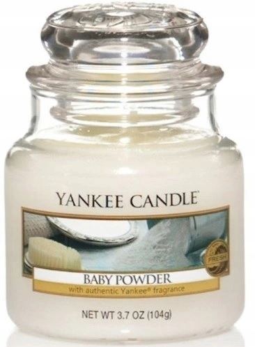 

Yankee Candle świeca zapachowa Baby Powder 104