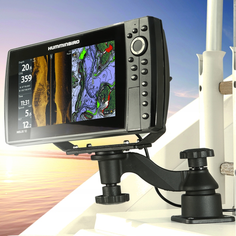 RAM-109HU UCHWYT RAMIĘ DO ECHOSONDY PLOTERA GPS GARMIN Lowrance Humminbird Producent Ram mounts