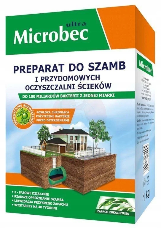 

Microbec Ultra op 18 saszetek/25g Bros eukaliptus