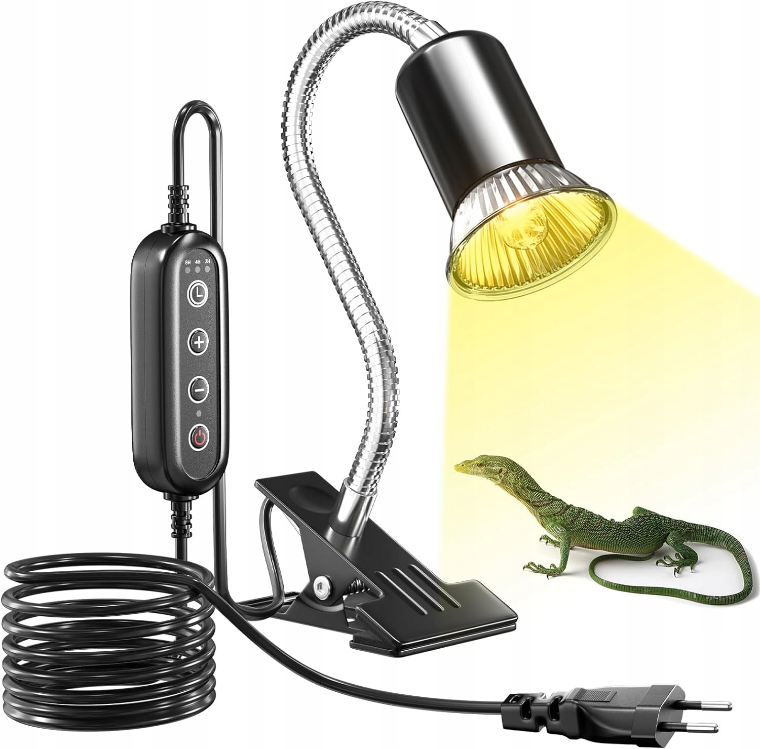 Levně 25W+50W Výhřevná Lampa Želvím Teráriem Výhřevná Lampa Uv S Časovačem