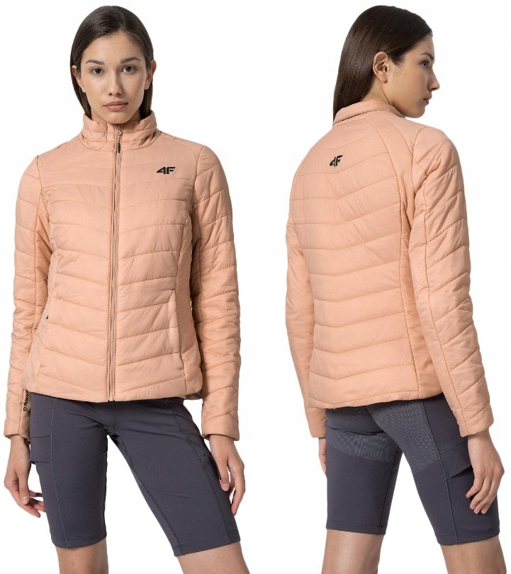 4F Jarní Přechodová Jarní Podzimní Péřová bunda TDJAF100 > L