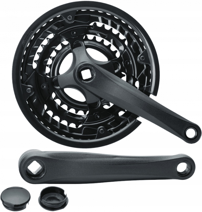 Korba Wheel Top MK-WT3R01 Stal 170mm 42/34/24T Kwadrat 3x6/7/8 Mtb Trekking