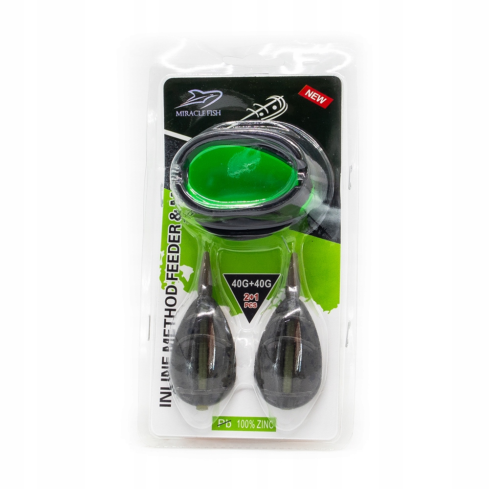 Miracle Fish Mf 30g foremka 2x 40g zestaw method feeder
