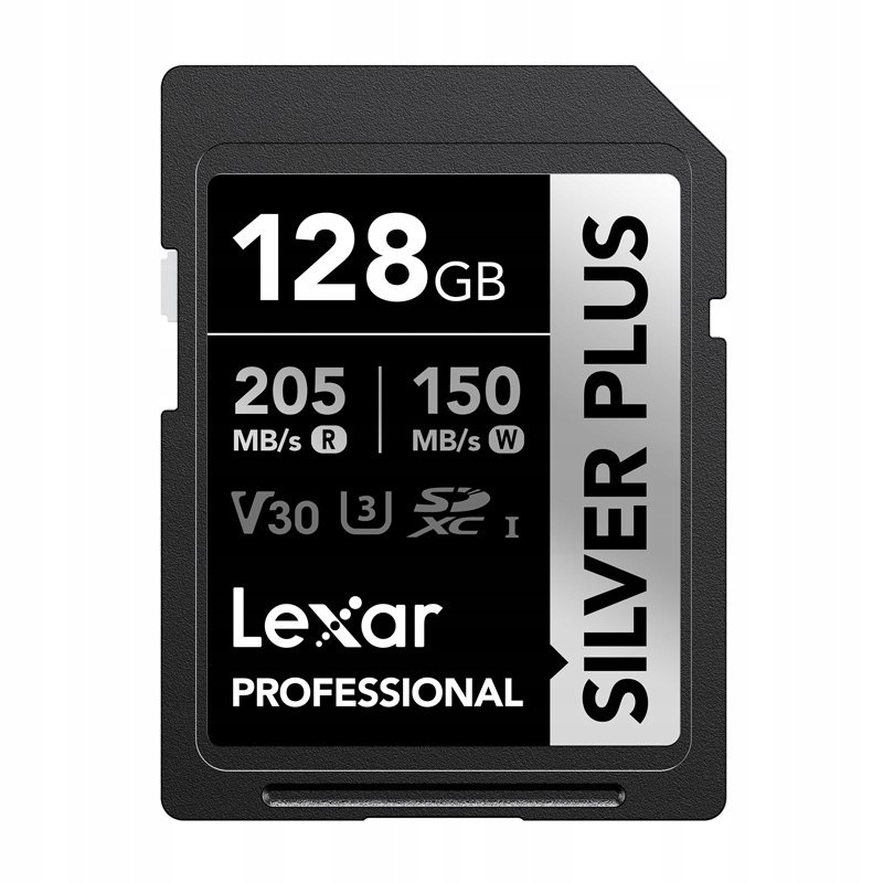 Karta pamięci Lexar Professional Silver Plus Sdxc 128GB