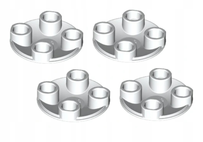 

Lego 2654 Płytka 2x2 biała Nowa (2g) 4 szt.