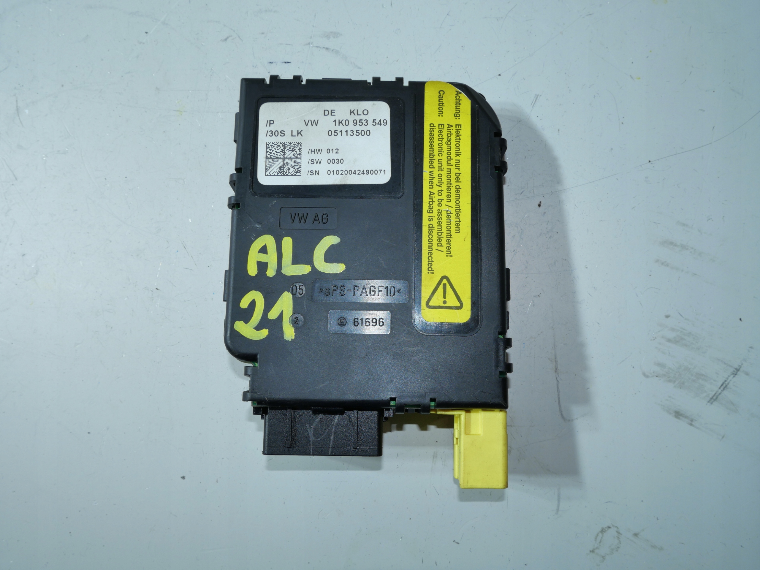 VW AUDI SKODA SEAT module sensor KATA steering 1K0953549