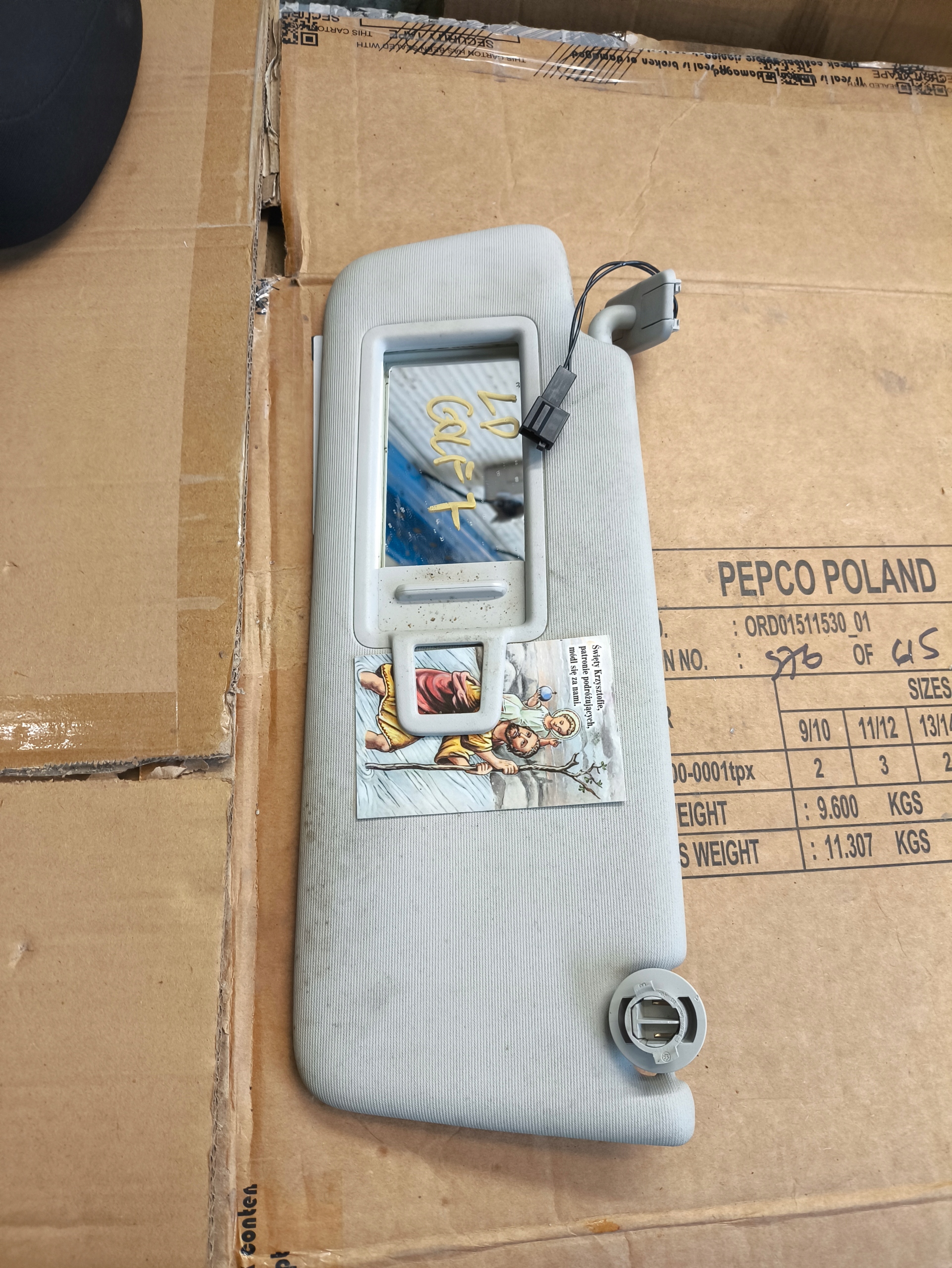 VOLKSWAGEN GOLF VII SŁONECZNIK DASZEK LEWY VOLKSWAGEN GOLF VII 7 (?)