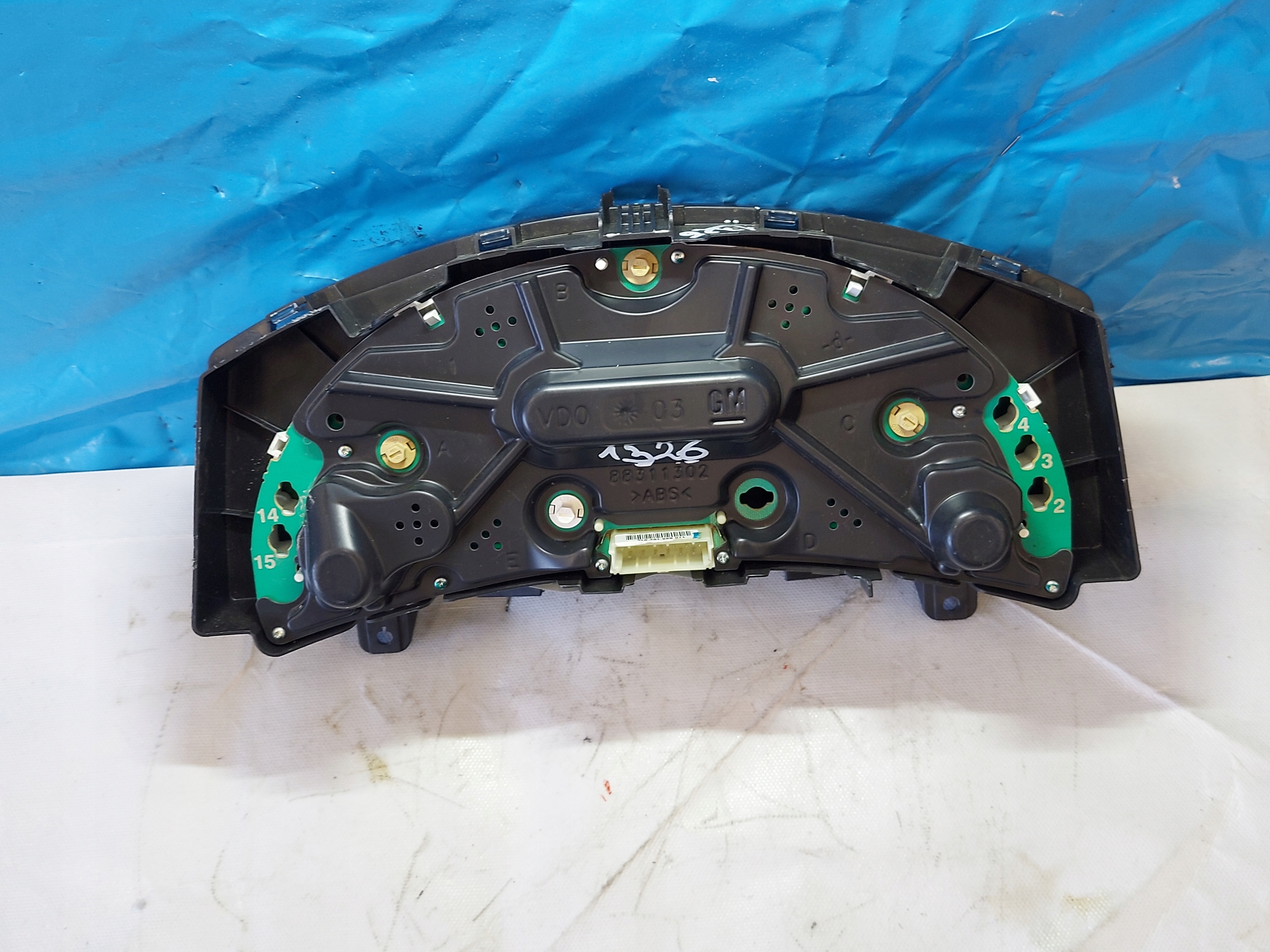 dials clock OPEL MERIVA 1.6 B 13140266MP