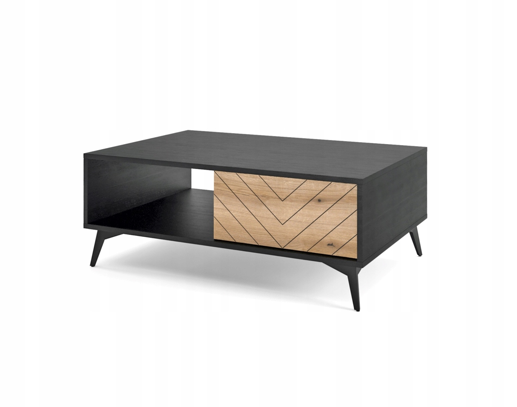 MEBLE SALONOWE SKANDYNAWSKIE BOHO II - RTV KOMODY Kolor mebla czarny