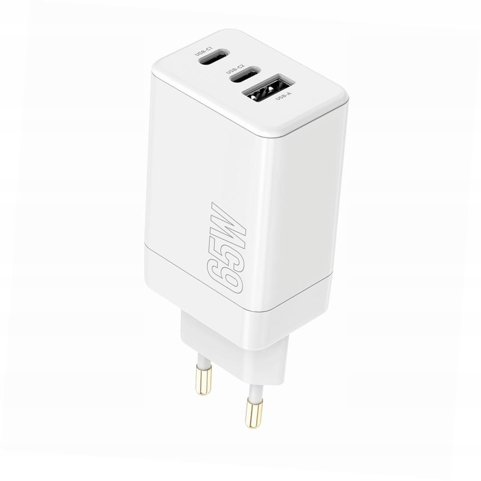 Szybka ładowarka 65W sama kostka 3 wejścia do Xiaomi Redmi Note 15 Pro 5G