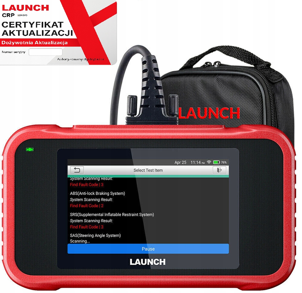 Launch Crp 129EVO V2.0 Diagnostický nástroj 2026 Dealer Poľsko