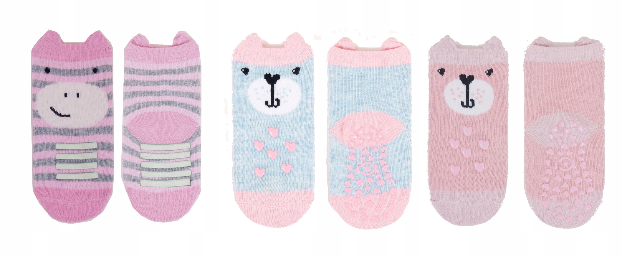 

Skarpetki 3 pak Abs do raczkowania 3D 17-19