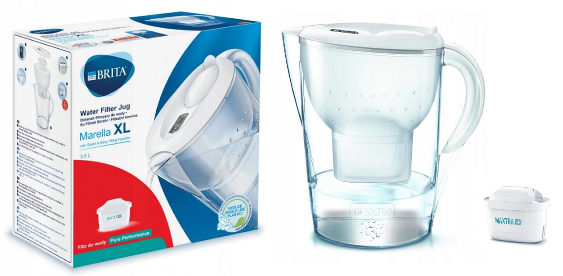 

Dzbanek Brita Marella XL 3.5L+1 filtr Brita Maxtra